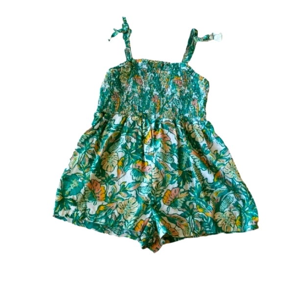 Tommy Bahama Other - SOLD!Tommy Bahama 4T Toddler Girl romper Tropical Print Summer